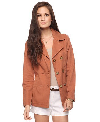 Camel Cotton Jacket S