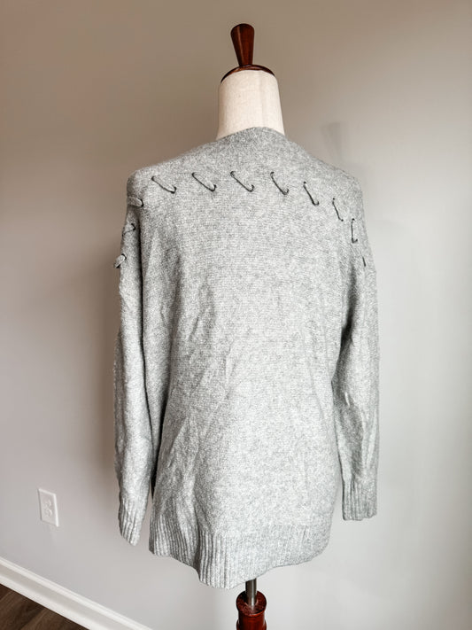 Gray Cardigan M