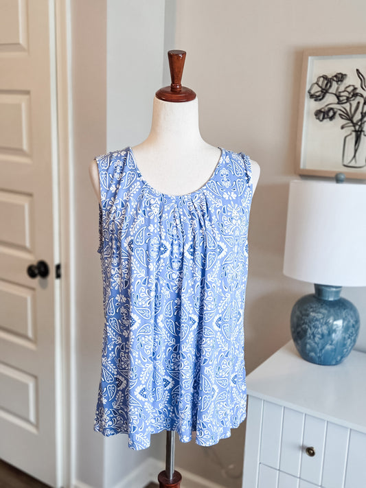 Blue Print Tank L