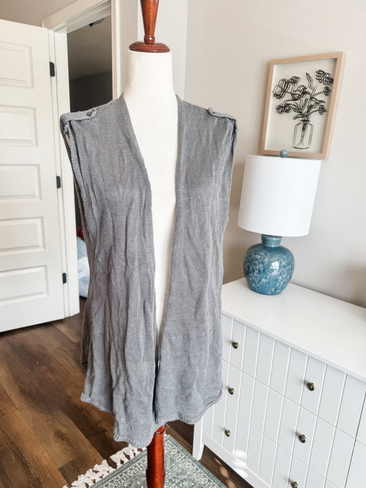 Gray Sweater Vest S/M