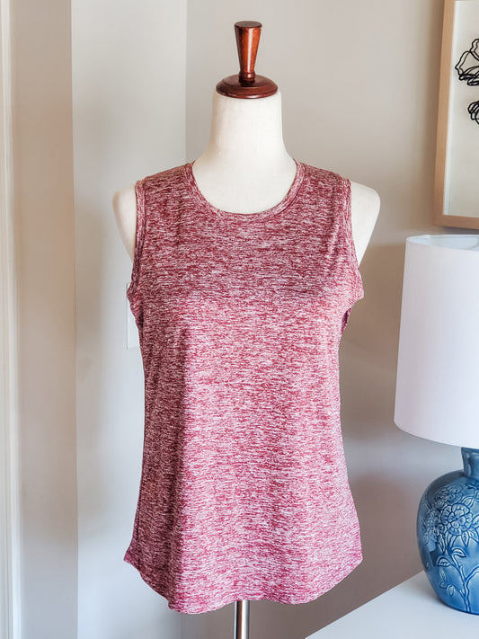 Burgundy Athletic Tank M