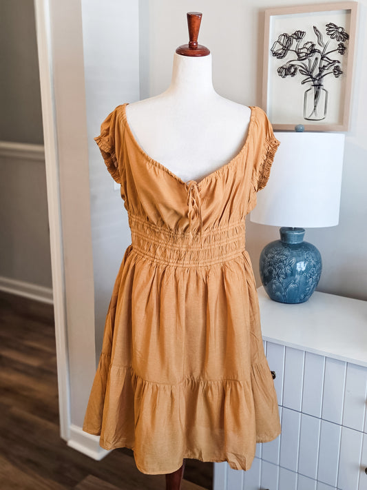 NWT Mustard Dress L