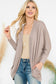 Mocha Pocket Cardigan 2X