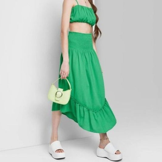 Green Skirt M