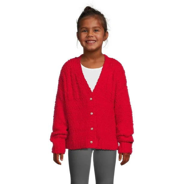 Red Cardigan Youth XL