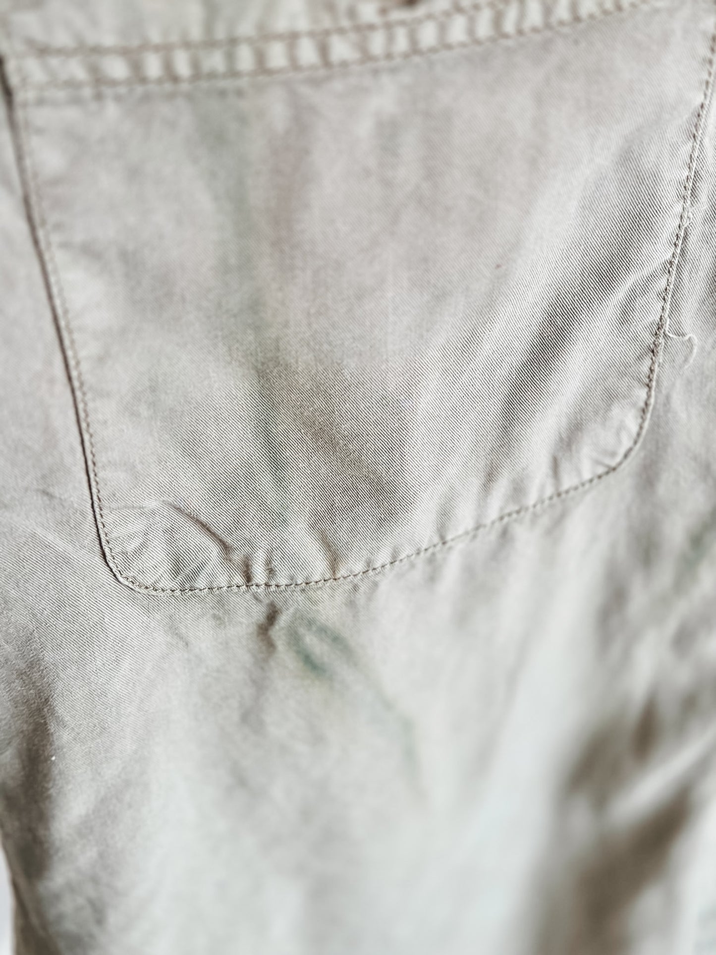 Green Button Up M