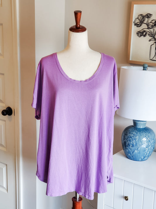 Purple Tee 2X