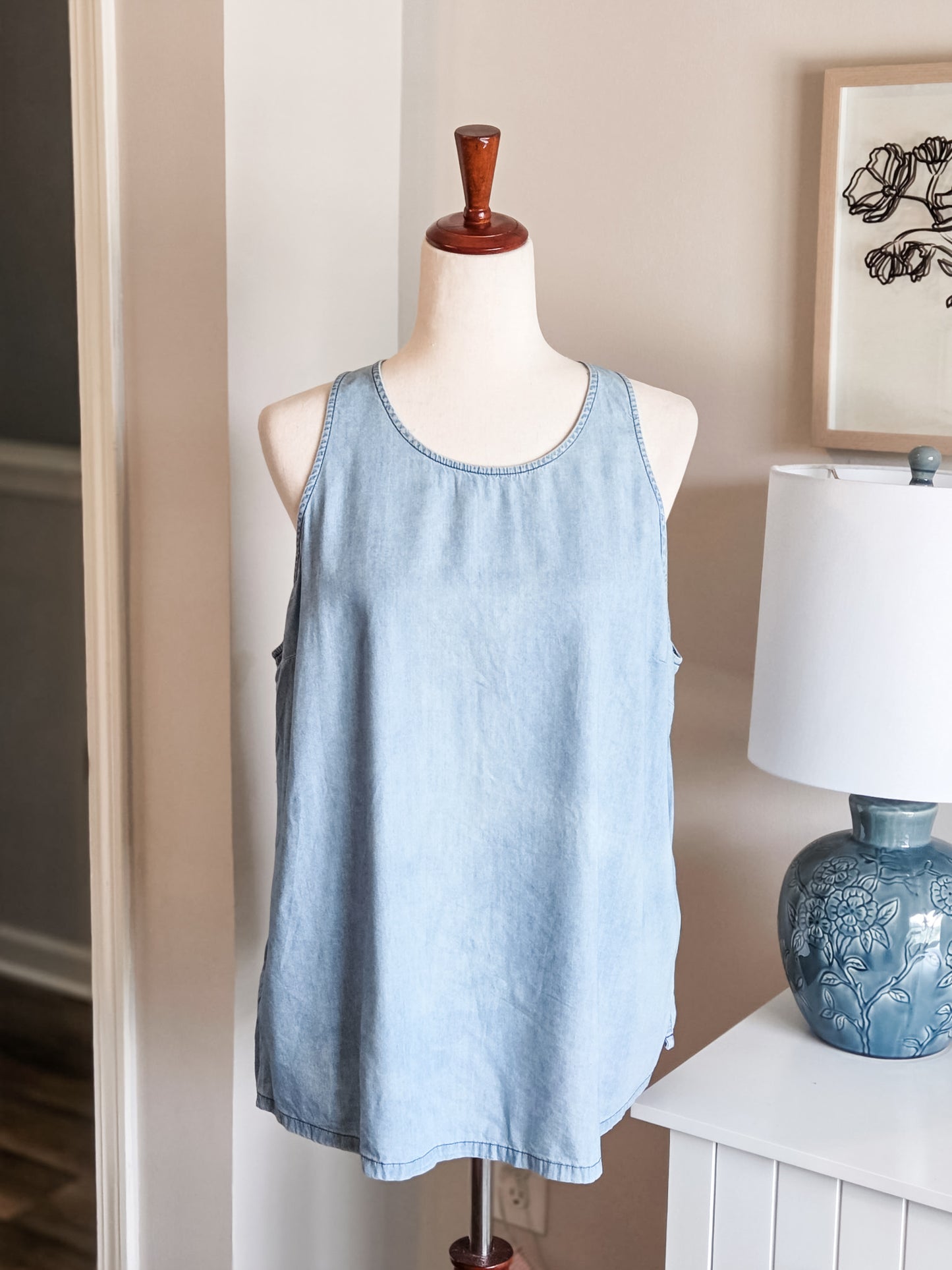 Chambray Tank L