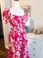 NEW Pink Floral Dress