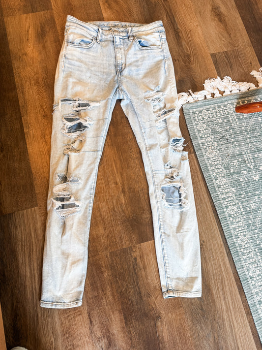 Distressed Skinny Jeans 6