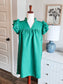 Green Ruffled Dress 4