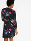 Black Floral Dress XL