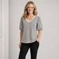 Black Cream Textured Top 22/24W