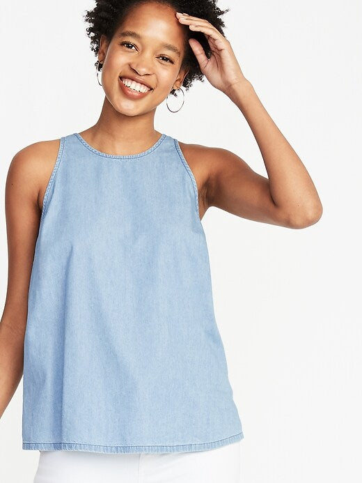 Chambray Tank L