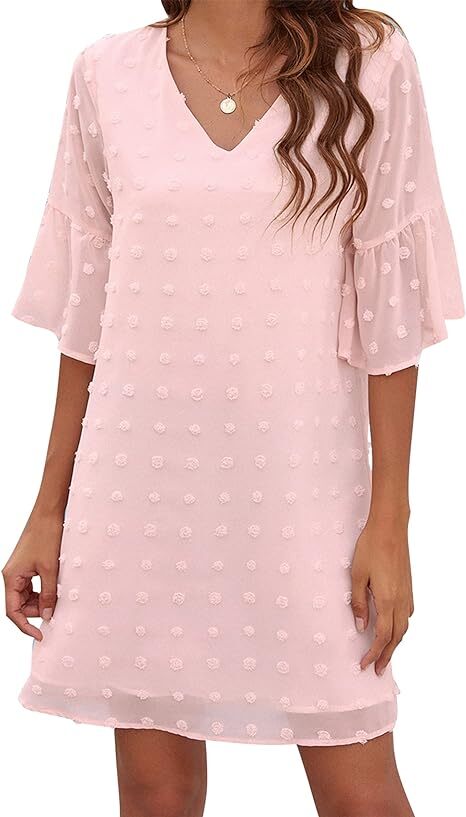 NWT Pink Textured Dress XL