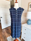 Navy Plaid Dress 6