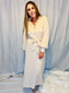 NEW Oatmeal Ribbed Dress M