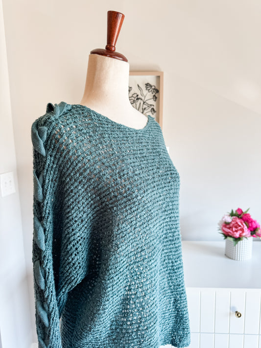 Teal Sweater M