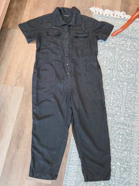 Black Jumpsuit L Petite