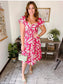 NEW Pink Floral Dress