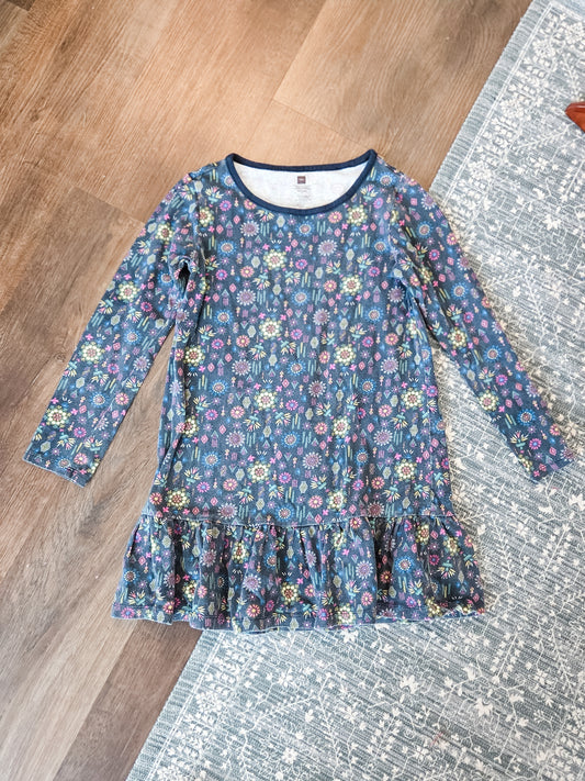 Black Multi Color Dress Youth 8