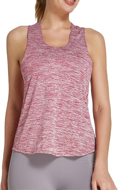 Burgundy Athletic Tank M
