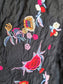 Black Embroidered Top 1X