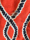 Red Navy Print Tank XL