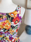 Multi Color Floral Dress S