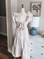 NEW Mauve Striped Dress