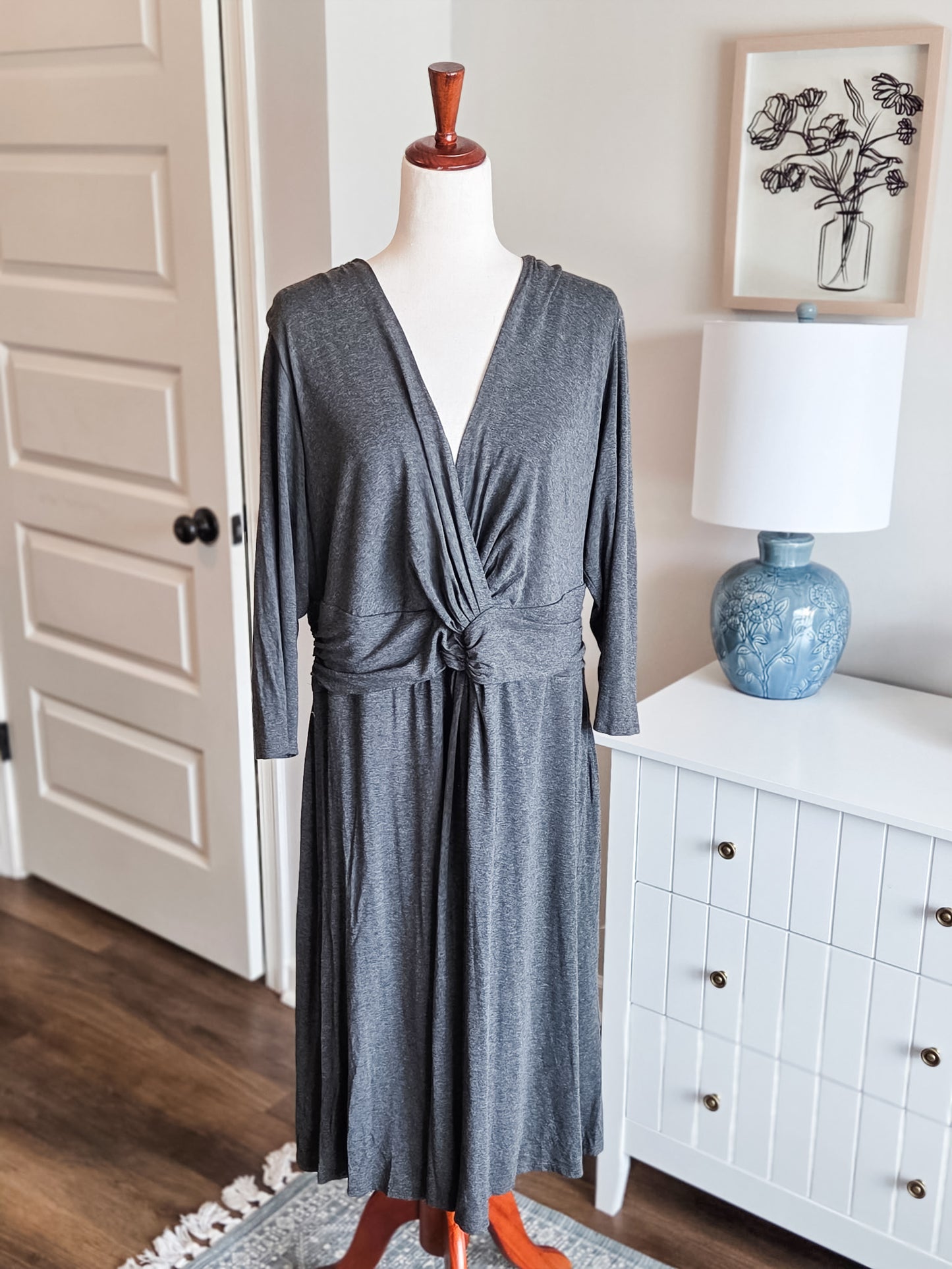 Gray Dress 18W