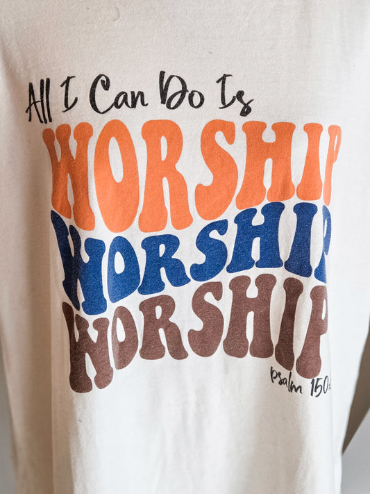 Cream Psalm 150 Tee 1-2X