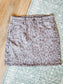 Gray Animal Print Skirt 25