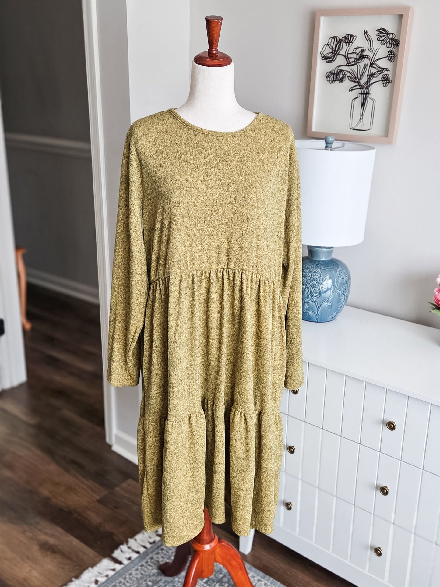 NEW Yellow Dress 3X