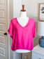Hot Pink Top L