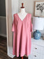 Pink Cold Shoulder Dress XXL