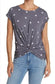 Gray Star Top L