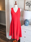 Reddish Orange Lace Dress S