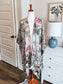 Green Print Kimono OS
