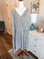 Gray Striped Dress 3X