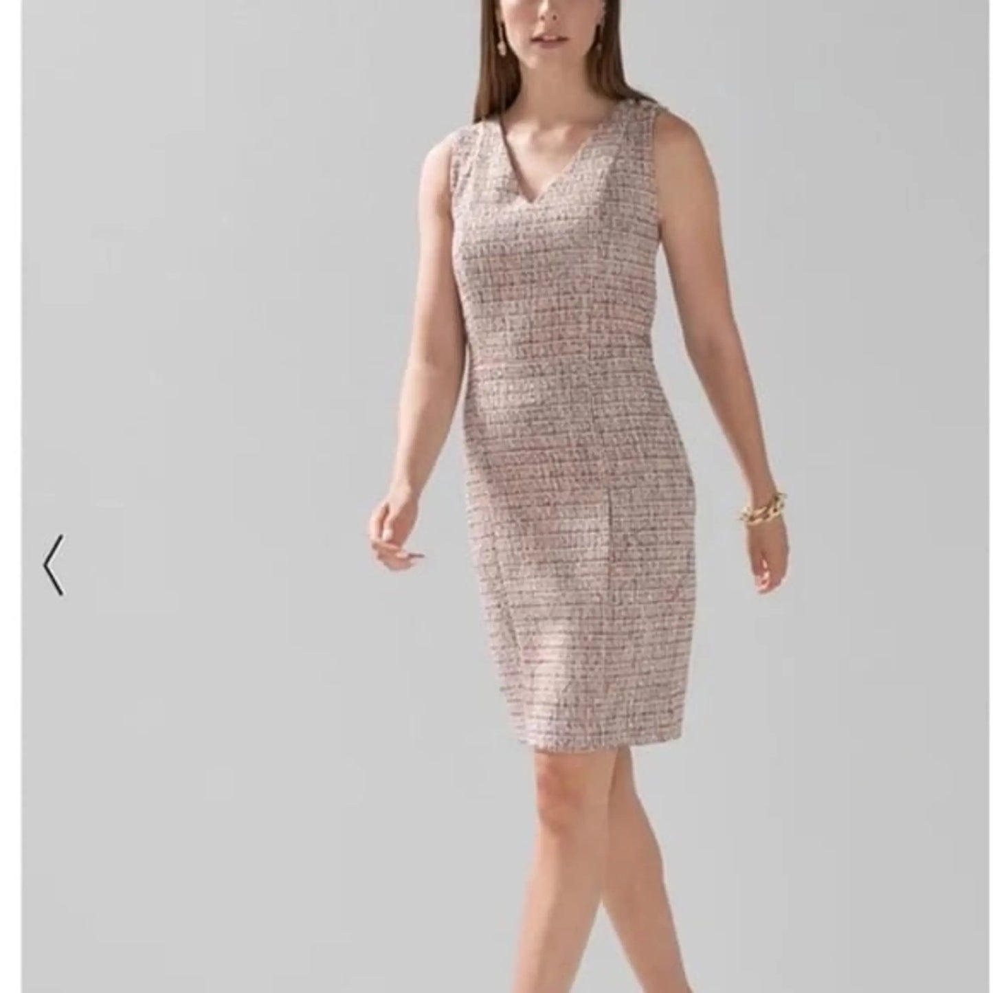 Tan Tweed Dress 4