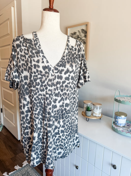 NEW Animal Print Top
