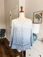 Blue Ombré Top M