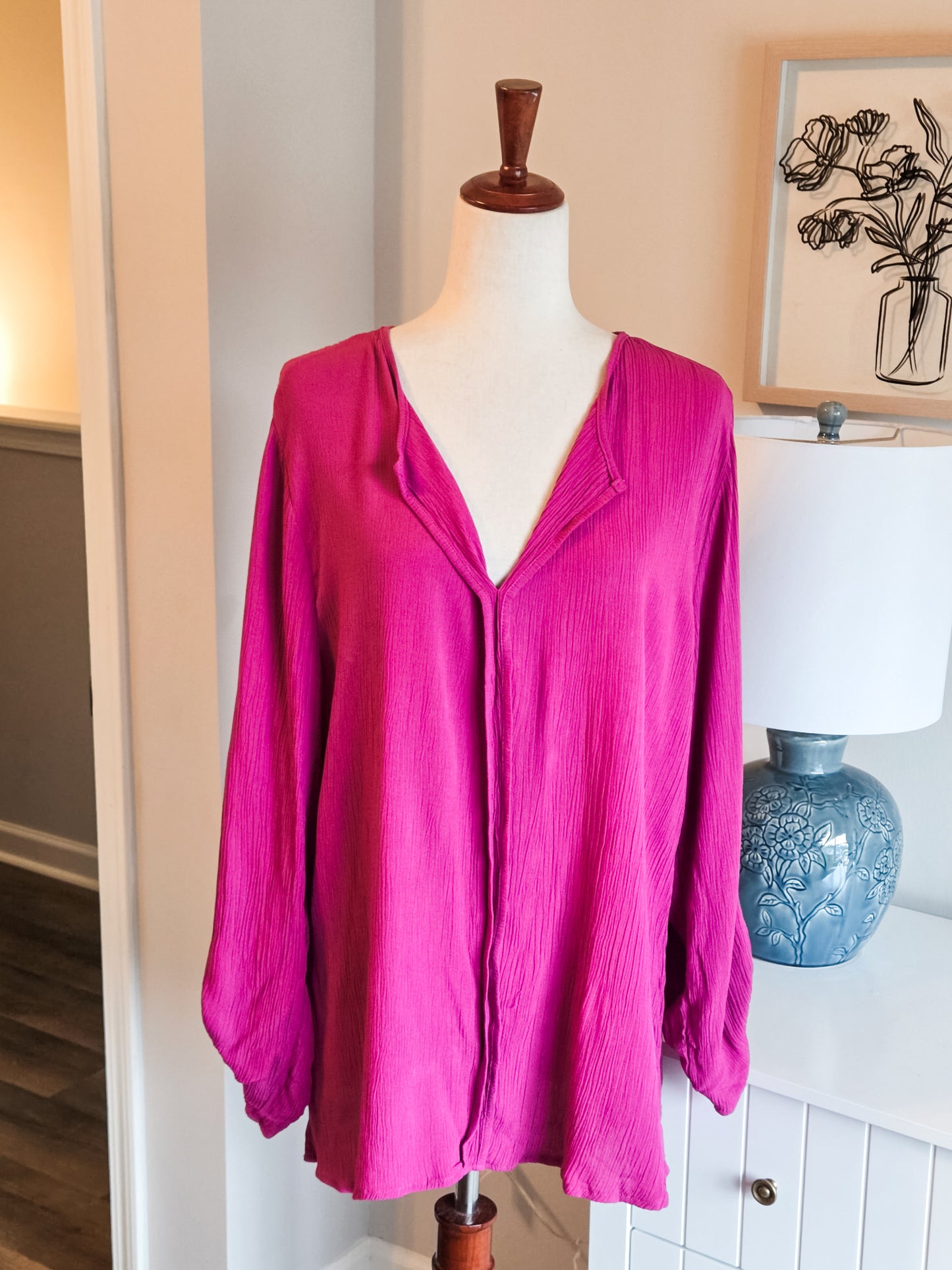 Magenta Blouse L
