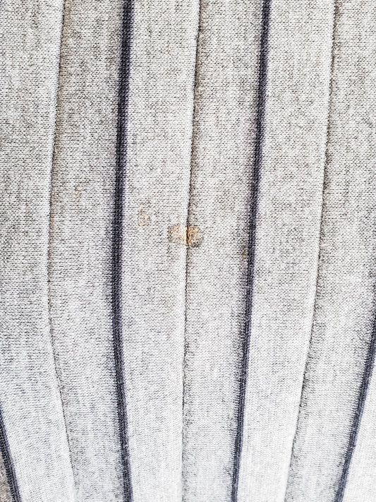 Gray Striped Pleated Dress 14/16W