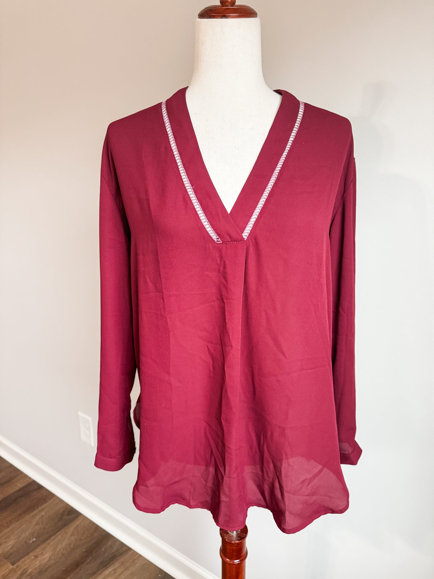 Burgundy Top S