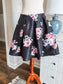 Black Floral Skirt 4/6
