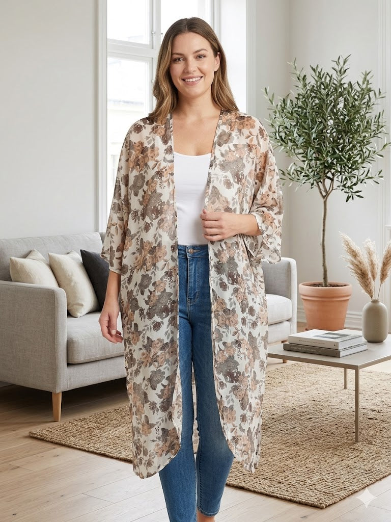 Floral Kimono M/L