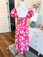 NEW Pink Floral Dress