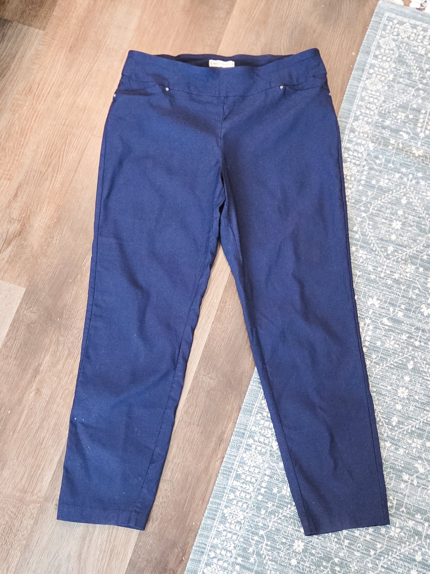 Navy Pants 12